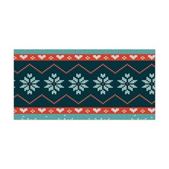 Beautiful Knitted Christmas Pattern Yoga Headband by Vaneshart