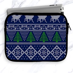 Beautiful Knitted Christmas Pattern Apple Ipad 2/3/4 Zipper Cases by Vaneshart