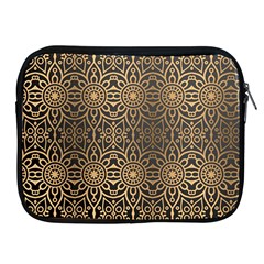 Luxury Ornamental Mandala Design Background Apple Ipad 2/3/4 Zipper Cases by Vaneshart