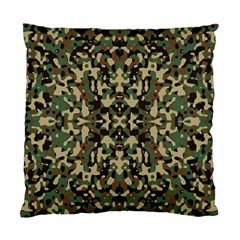 Camo Standard Cushion Case (one Side) by ArtworkByPatrick