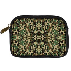 Camo Digital Camera Leather Case by ArtworkByPatrick