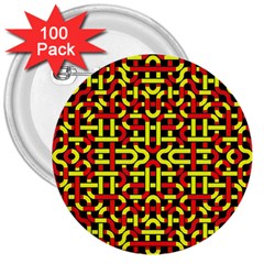 Rby 108 3  Buttons (100 Pack)  by ArtworkByPatrick