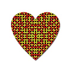 Rby 108 Heart Magnet by ArtworkByPatrick