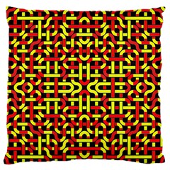 Rby 108 Large Flano Cushion Case (one Side) by ArtworkByPatrick