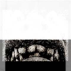 Monster Sculpture Extreme Close Up Illustration 2 Rectangular Jigsaw Puzzl by dflcprintsclothing