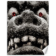 Monster Sculpture Extreme Close Up Illustration 2 Canvas 12  X 16  by dflcprintsclothing