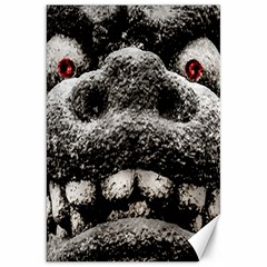 Monster Sculpture Extreme Close Up Illustration 2 Canvas 20  X 30  by dflcprintsclothing