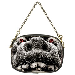 Monster Sculpture Extreme Close Up Illustration 2 Chain Purse (one Side) by dflcprintsclothing