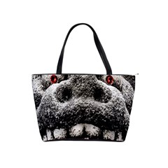 Monster Sculpture Extreme Close Up Illustration 2 Classic Shoulder Handbag by dflcprintsclothing