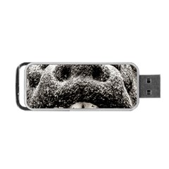 Monster Sculpture Extreme Close Up Illustration 2 Portable Usb Flash (two Sides) by dflcprintsclothing