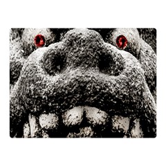 Monster Sculpture Extreme Close Up Illustration 2 Double Sided Flano Blanket (mini)  by dflcprintsclothing