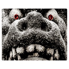 Monster Sculpture Extreme Close Up Illustration 2 Double Sided Flano Blanket (medium)  by dflcprintsclothing