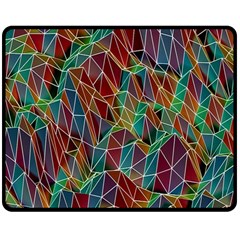 Ab 162 1 Double Sided Fleece Blanket (medium)  by ArtworkByPatrick