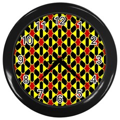 Rby 111 Wall Clock (black) by ArtworkByPatrick