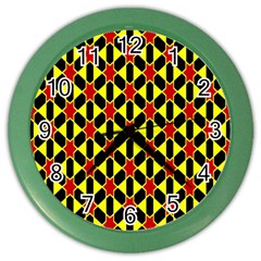 Rby 111 Color Wall Clock by ArtworkByPatrick