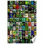 Pepe The Frog Memes of 2019 Picture Patchwork Pattern Canvas 20  x 30  19.62 x28.9  Canvas - 1