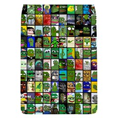 Pepe The Frog Memes of 2019 Picture Patchwork Pattern Removable Flap Cover (L)