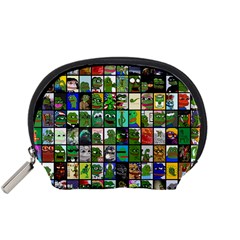 Pepe The Frog Memes Of 2019 Picture Patchwork Pattern Accessory Pouch (small) by snek