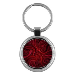 Electric Field Art Lviii Key Chain (round) by okhismakingart