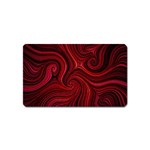 Electric Field Art LVIII Magnet (Name Card) Front