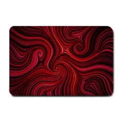 Electric Field Art Lviii Small Doormat  by okhismakingart