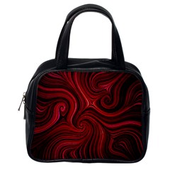 Electric Field Art Lviii Classic Handbag (one Side) by okhismakingart