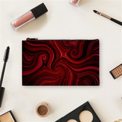 Electric Field Art Lviii Cosmetic Bag (small) by okhismakingart