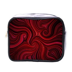 Electric Field Art Lviii Mini Toiletries Bag (one Side) by okhismakingart