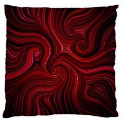 Electric Field Art Lviii Large Cushion Case (one Side) by okhismakingart