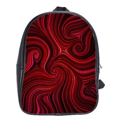 Electric Field Art Lviii School Bag (xl) by okhismakingart