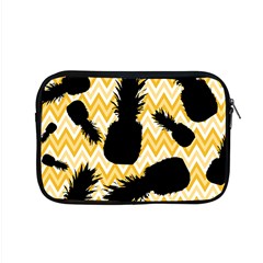 Ananas Chevrons Noir/jaune Apple Macbook Pro 15  Zipper Case by kcreatif