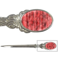 Abstrait Texture Rouge/noir Letter Opener by kcreatif