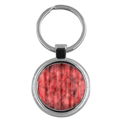 Abstrait Texture Rouge/noir Key Chain (round) by kcreatif