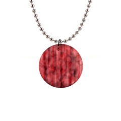 Abstrait Texture Rouge/noir 1  Button Necklace by kcreatif