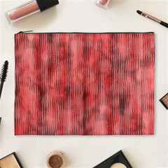 Abstrait Texture Rouge/noir Cosmetic Bag (xl) by kcreatif