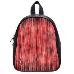 Abstrait Texture Rouge/noir School Bag (small) by kcreatif