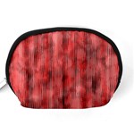 Abstrait Texture Rouge/Noir Accessory Pouch (Medium) Back