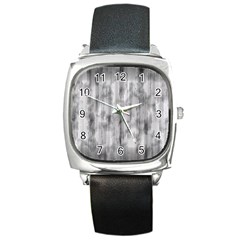 Abstrait Texture Gris/noir Square Metal Watch by kcreatif