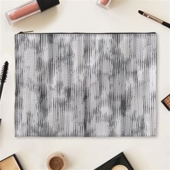 Abstrait Texture Gris/noir Cosmetic Bag (xl) by kcreatif