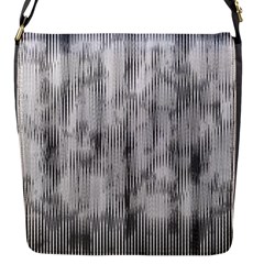 Abstrait Texture Gris/noir Flap Closure Messenger Bag (s) by kcreatif