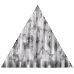 Abstrait Texture Gris/noir Wooden Puzzle Triangle by kcreatif