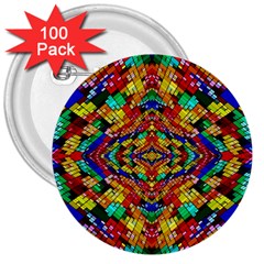 Ab 166 1 3  Buttons (100 Pack)  by ArtworkByPatrick