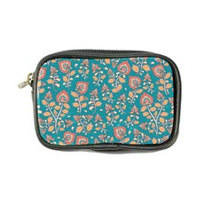 Teal Floral Paisley Coin Purse by mccallacoulture