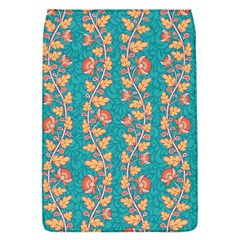 Teal Floral Paisley Stripes Removable Flap Cover (s) by mccallacoulture