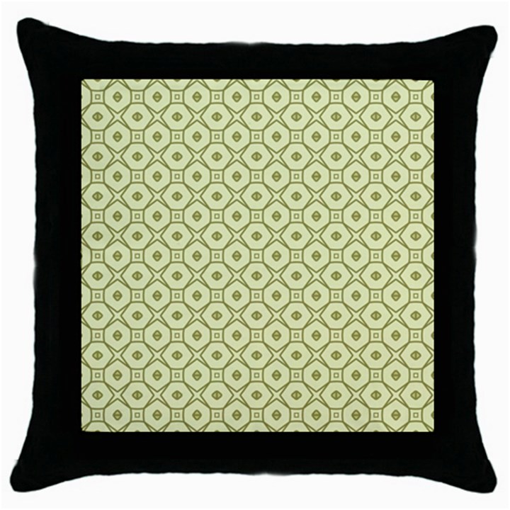 DF Codenoors Ronet Throw Pillow Case (Black)