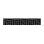 Damiers Abstrait Gris/Noir Flano Scarf (Mini) Front