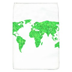 Environment Concept World Map Illustration Removable Flap Cover (l) by dflcprintsclothing