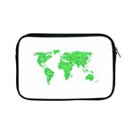 Environment Concept World Map Illustration Apple iPad Mini Zipper Cases Front