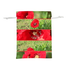 Photos Collage Coquelicots Lightweight Drawstring Pouch (s) by kcreatif