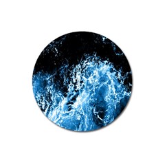 Photo Vagues  Magnet 3  (round) by kcreatif